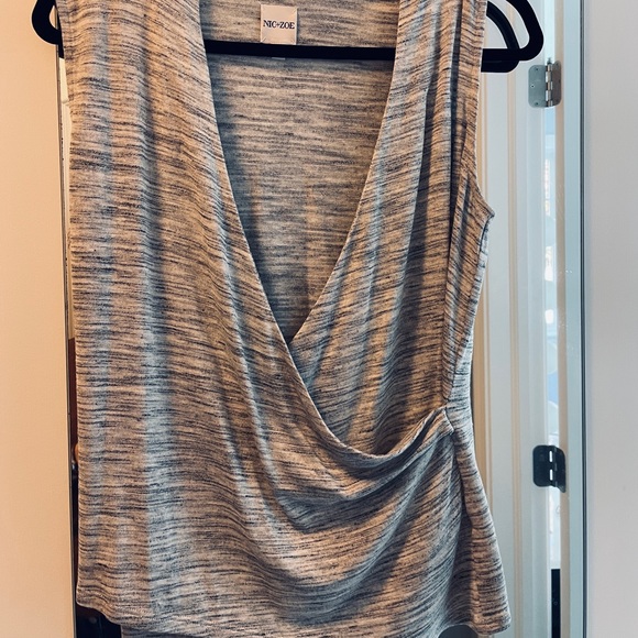 Nic + Zoe open cardigan and sleeveless top - Picture 3 of 6